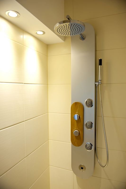 Luxury Shower with Multi-Function Showerhead